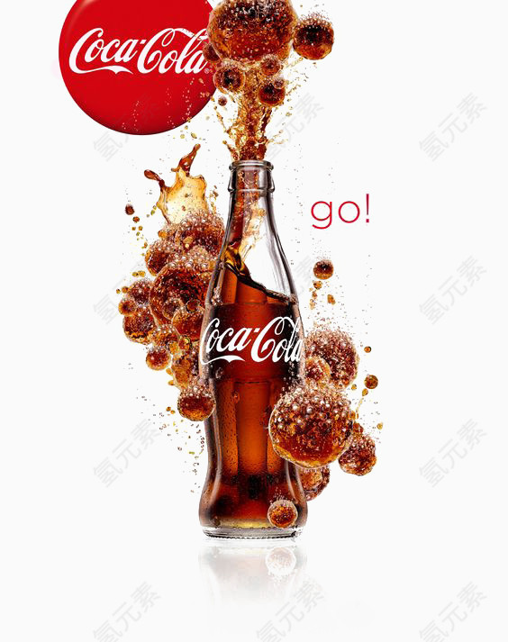 可口可乐宣传海报