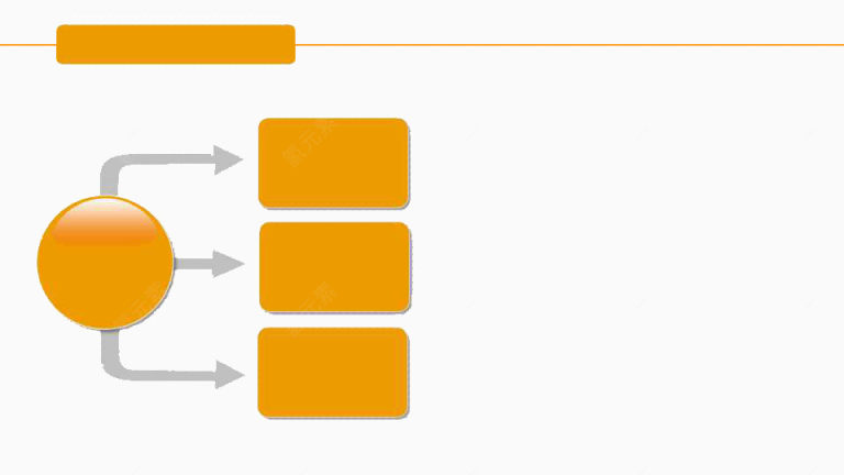 橙色系列ppt模板下载