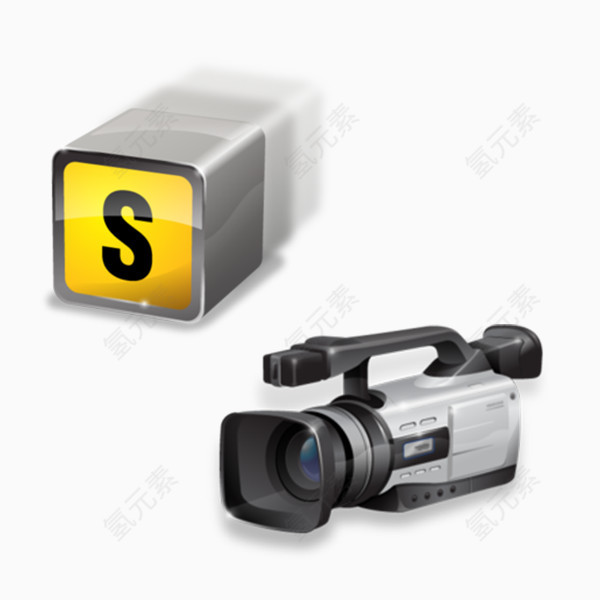 摄像机及配件器材PNG图标