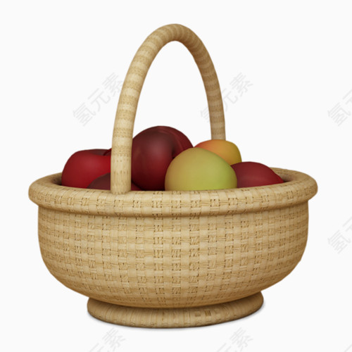 一篮子水果