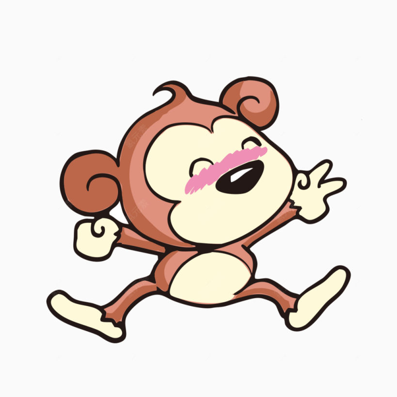 卡通可爱的小猴子下载