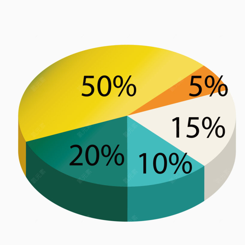 矢量饼形图下载