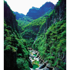 山西风景太行山大峡谷