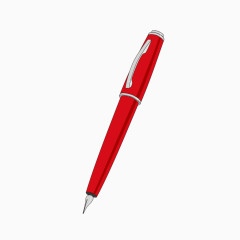 红色钢笔图案