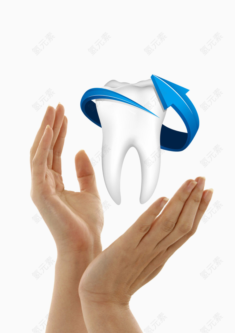 保护牙齿公益海报