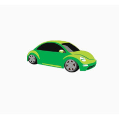绿色小车