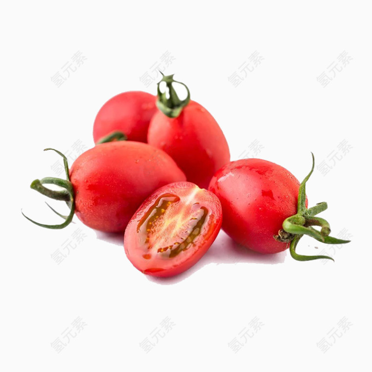 五个小番茄