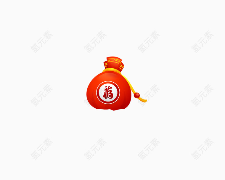 红色节日福袋