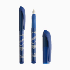蓝色的钢笔