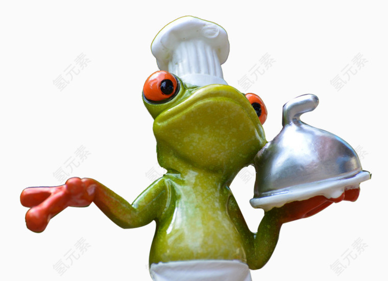 创意食品青蛙大厨