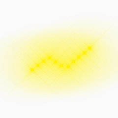 黄色十字光光点效果图案
