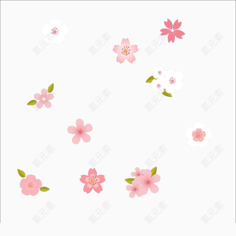 樱花图案