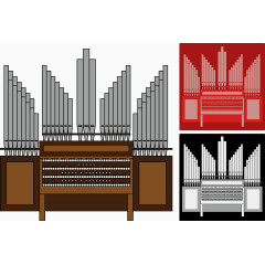 矢量管风琴插图