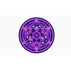 紫色魔法阵