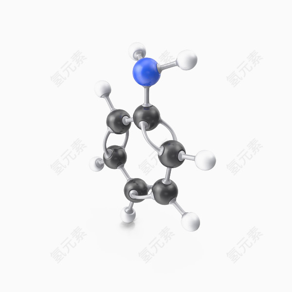 苯胺分子结构