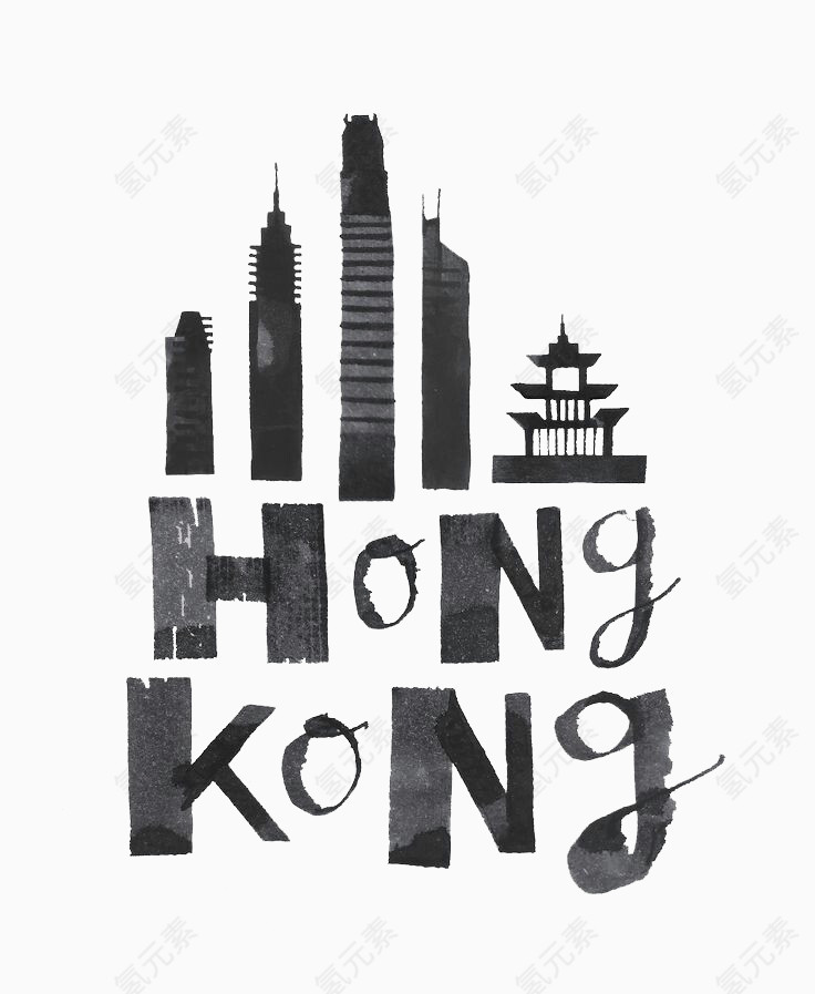 黑白香港