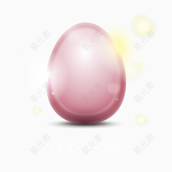 矢量粉色蛋