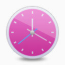 粉色钟表