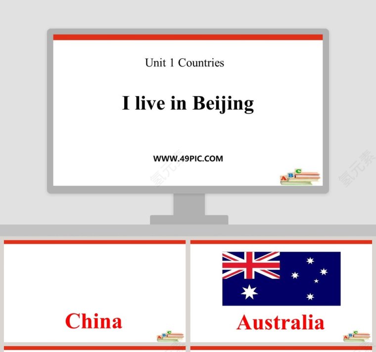 I live in Beijing-Unit 1 Countries教学ppt课件