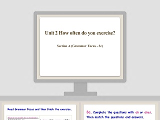 Unit 2 How often do you exercise-Section A Grammar Focus  3c教学ppt课件