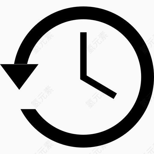 备份圈时钟历史机最近的时间表时间定时器庙