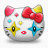 hello kitty clown icon