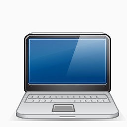 黑色的macbook图标