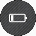 battery empty icon