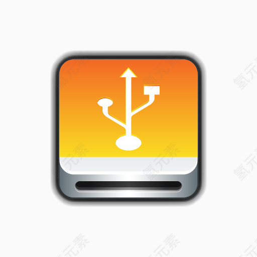 removable drive usb icon