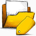 folder tag icon