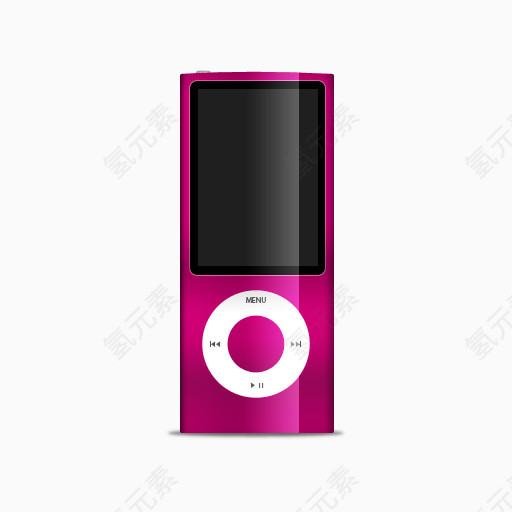 粉色的ipod nano图标