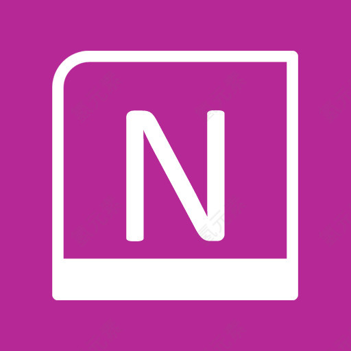 onenote logo图标