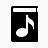 music library icon