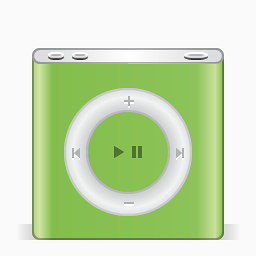 绿色的ipod nano图标