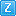 蓝色的大写字母Z按键 icon