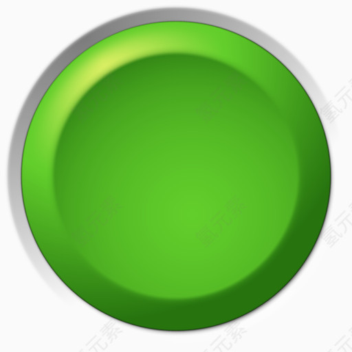 绿色的按钮图标