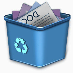 recycle bin full icon