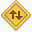 road sign icon