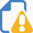 file warning icon icon