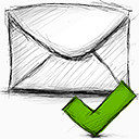 email accept icon