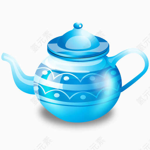 精致的茶壶图标