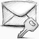 email encrypted icon