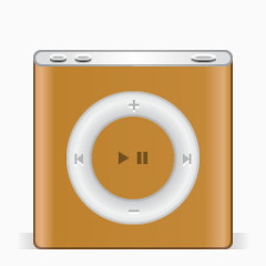 橙色的ipod nano图标