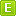 绿色的大写字母E icon