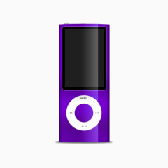 紫色的ipod nano图标