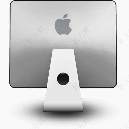 苹果电脑显示器背面图标
