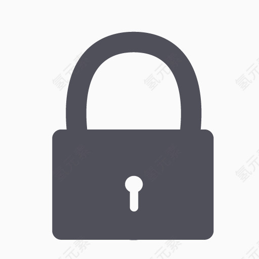 锁锁定密码私人保护安全安全安全安全盾解锁灰色应用类型