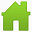 绿色的小房子 icon