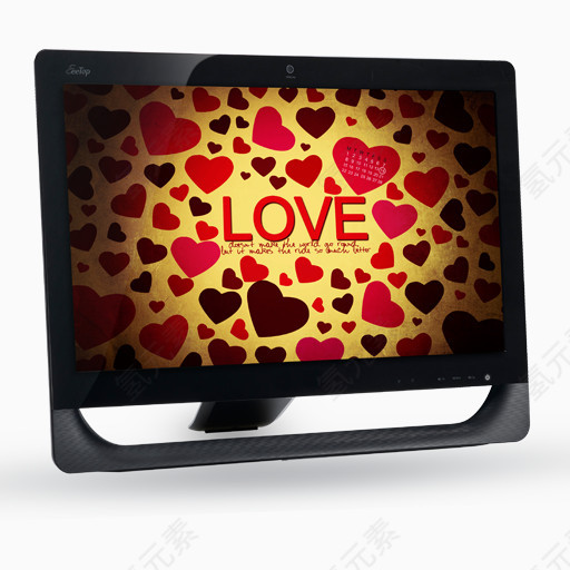 computer love icon