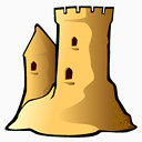 沙子城堡图标